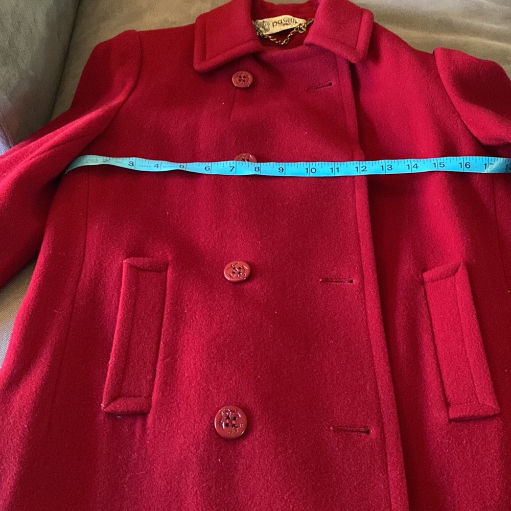Petite wool pea coat - Picture 9 of 10